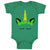 Baby Clothes Unicorn St Patrick's Shamrock Clover Cute Irish Ireland Funny Green