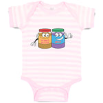 Baby Clothes Peanut Butter - Jelly Baby Bodysuits Boy & Girl Cotton