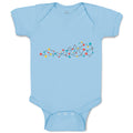 Baby Clothes Chemical Bonds Funny Nerd Geek Baby Bodysuits Boy & Girl Cotton