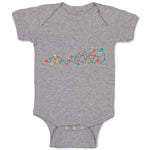 Baby Clothes Chemical Bonds Funny Nerd Geek Baby Bodysuits Boy & Girl Cotton