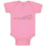 Baby Clothes Chemical Bonds Funny Nerd Geek Baby Bodysuits Boy & Girl Cotton