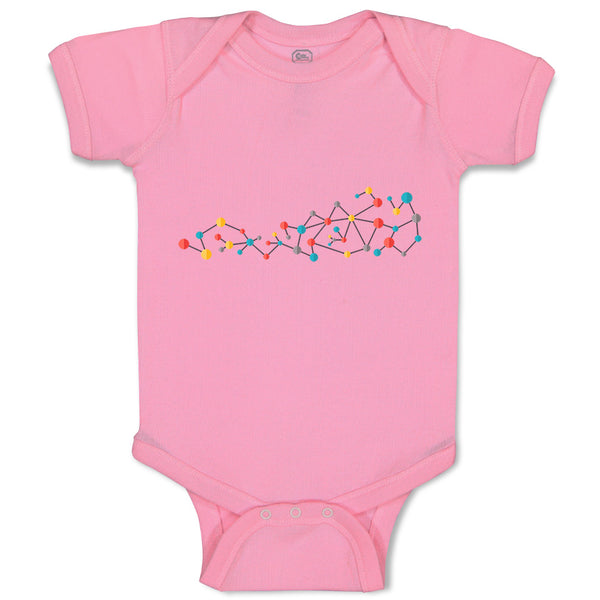 Baby Clothes Chemical Bonds Funny Nerd Geek Baby Bodysuits Boy & Girl Cotton