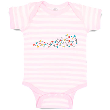 Baby Clothes Chemical Bonds Funny Nerd Geek Baby Bodysuits Boy & Girl Cotton