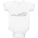 Baby Clothes Chemical Bonds Funny Nerd Geek Baby Bodysuits Boy & Girl Cotton