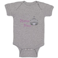 Baby Clothes Haitian Prince Crown Countries Prince Baby Bodysuits Cotton