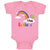 Baby Clothes Rainbow I Poop Rainbows Funny Humor Baby Bodysuits Cotton