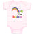 Baby Clothes Rainbow I Poop Rainbows Funny Humor Baby Bodysuits Cotton