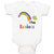 Baby Clothes Rainbow I Poop Rainbows Funny Humor Baby Bodysuits Cotton