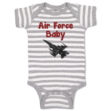 Baby Clothes Air Force Baby Military Air Force Baby Bodysuits Boy & Girl Cotton