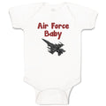 Baby Clothes Air Force Baby Military Air Force Baby Bodysuits Boy & Girl Cotton