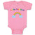 Baby Clothes Little Rainbow Funny Humor Baby Bodysuits Boy & Girl Cotton