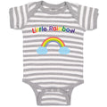 Baby Clothes Little Rainbow Funny Humor Baby Bodysuits Boy & Girl Cotton