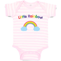 Baby Clothes Little Rainbow Funny Humor Baby Bodysuits Boy & Girl Cotton