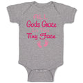Baby Clothes All Gods Grace in This Tiny Face Christian Jesus God Baby Bodysuits