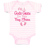 All Gods Grace in This Tiny Face Christian Jesus God