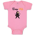 Baby Clothes Baby Ninja Funny & Novelty Funny Baby Bodysuits Boy & Girl Cotton