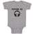 Baby Clothes Future Dj B Future Profession Baby Bodysuits Boy & Girl Cotton