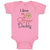 Baby Clothes I Love My Police Officer Daddy Badge Dad Father's Day Cotton