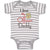 Baby Clothes I Love My Police Officer Daddy Badge Dad Father's Day Cotton