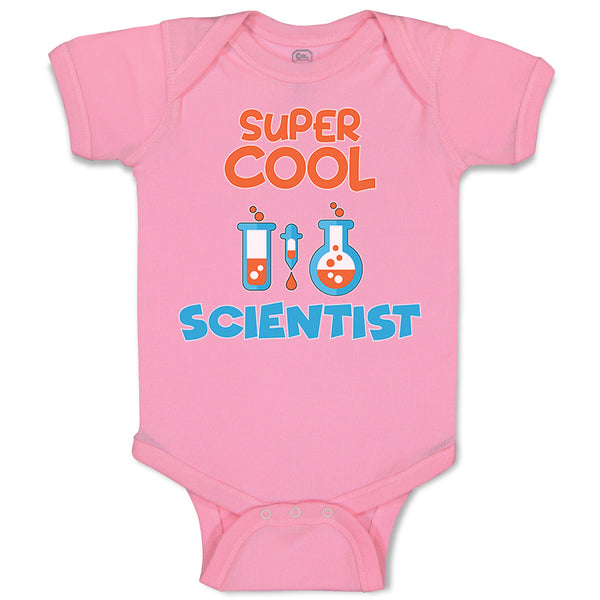 Baby Clothes Super Cool Scientist Geek Nerd Teacher School Education Cotton