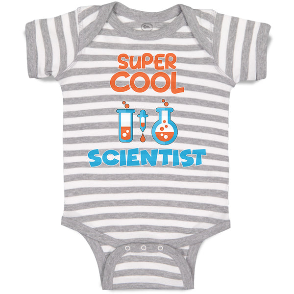 Baby Clothes Super Cool Scientist Geek Nerd Teacher School Education Cotton