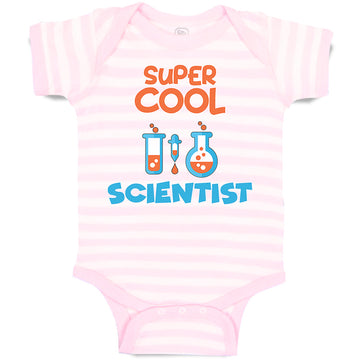 Baby Clothes Super Cool Scientist Geek Nerd Teacher School Education Cotton