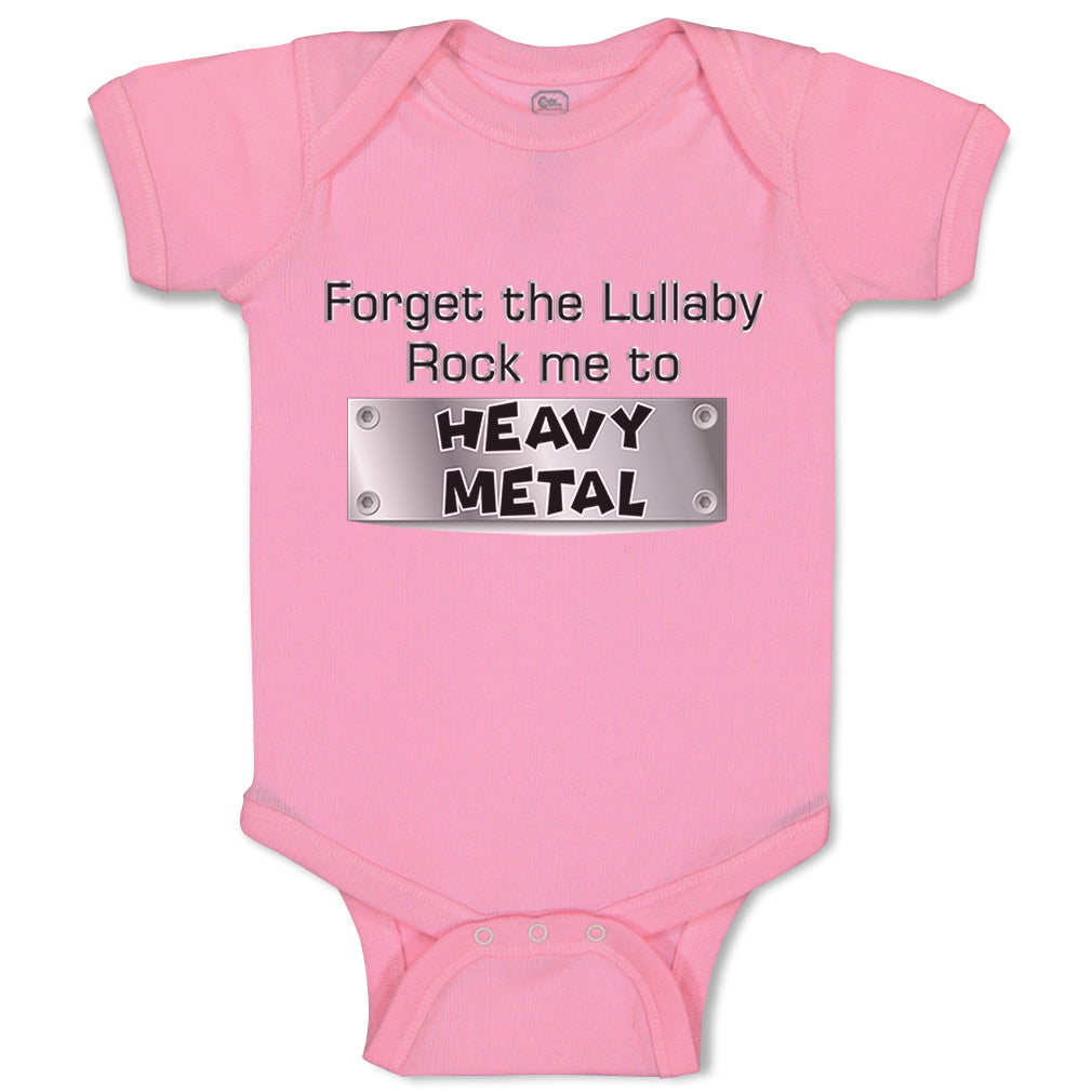Cute Rascals® Baby Clothes Forget Lullaby Me Heavy Metal B Funny