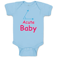 Acute Math Geek Nerd Baby Funny Humor Style A