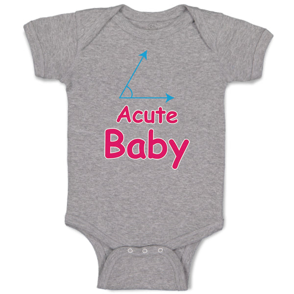 Baby Clothes Acute Math Geek Nerd Baby Funny Humor Style A Baby Bodysuits Cotton