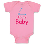 Baby Clothes Acute Math Geek Nerd Baby Funny Humor Style A Baby Bodysuits Cotton