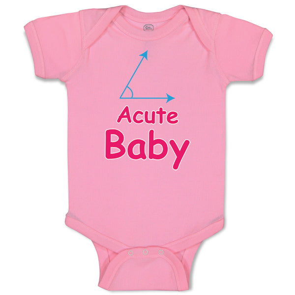 Baby Clothes Acute Math Geek Nerd Baby Funny Humor Style A Baby Bodysuits Cotton
