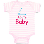 Baby Clothes Acute Math Geek Nerd Baby Funny Humor Style A Baby Bodysuits Cotton