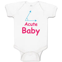 Baby Clothes Acute Math Geek Nerd Baby Funny Humor Style A Baby Bodysuits Cotton