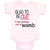 Baby Clothes Glad to Be out I Was Running out of Womb Funny Gag Humor Cotton