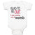 Baby Clothes Glad to Be out I Was Running out of Womb Funny Gag Humor Cotton