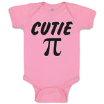 Baby Clothes Cutie Pi Geek Nerd Math Style A Baby Bodysuits Boy & Girl Cotton