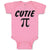Baby Clothes Cutie Pi Geek Nerd Math Style A Baby Bodysuits Boy & Girl Cotton