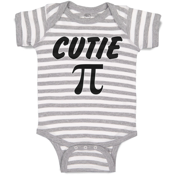 Baby Clothes Cutie Pi Geek Nerd Math Style A Baby Bodysuits Boy & Girl Cotton