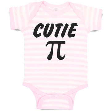 Baby Clothes Cutie Pi Geek Nerd Math Style A Baby Bodysuits Boy & Girl Cotton