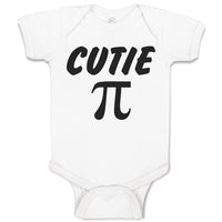 Baby Clothes Cutie Pi Geek Nerd Math Style A Baby Bodysuits Boy & Girl Cotton
