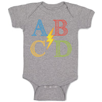 Baby Clothes Ab Cd Geek Nerd Math Baby Bodysuits Boy & Girl Cotton