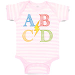 Baby Clothes Ab Cd Geek Nerd Math Baby Bodysuits Boy & Girl Cotton