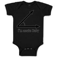 Baby Clothes I'M Acute Math Geek Nerd Baby Baby Bodysuits Boy & Girl Cotton