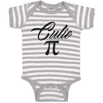 Baby Clothes Cutie Pi Geek Nerd Math Style C Baby Bodysuits Boy & Girl Cotton