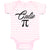 Baby Clothes Cutie Pi Geek Nerd Math Style C Baby Bodysuits Boy & Girl Cotton