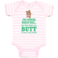 Baby Clothes Awkward Moment When Mom Sniffs Your Butt Funny Humor B Cotton