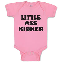 Baby Clothes Little Ass Kicker Funny Humor Style A Baby Bodysuits Cotton