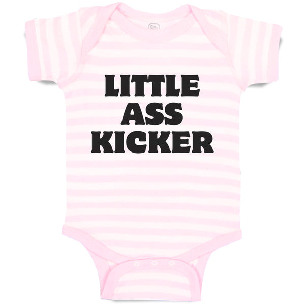 Baby Clothes Little Ass Kicker Funny Humor Style A Baby Bodysuits Cotton