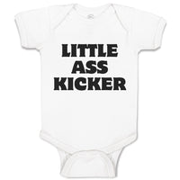 Baby Clothes Little Ass Kicker Funny Humor Style A Baby Bodysuits Cotton