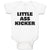 Baby Clothes Little Ass Kicker Funny Humor Style A Baby Bodysuits Cotton
